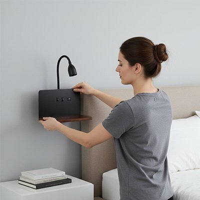 suspension chambre noir